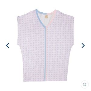 Beaufort Bonnet Colada Coverup Ocean Club Cane NWT Purple Lilac Lavender Medium